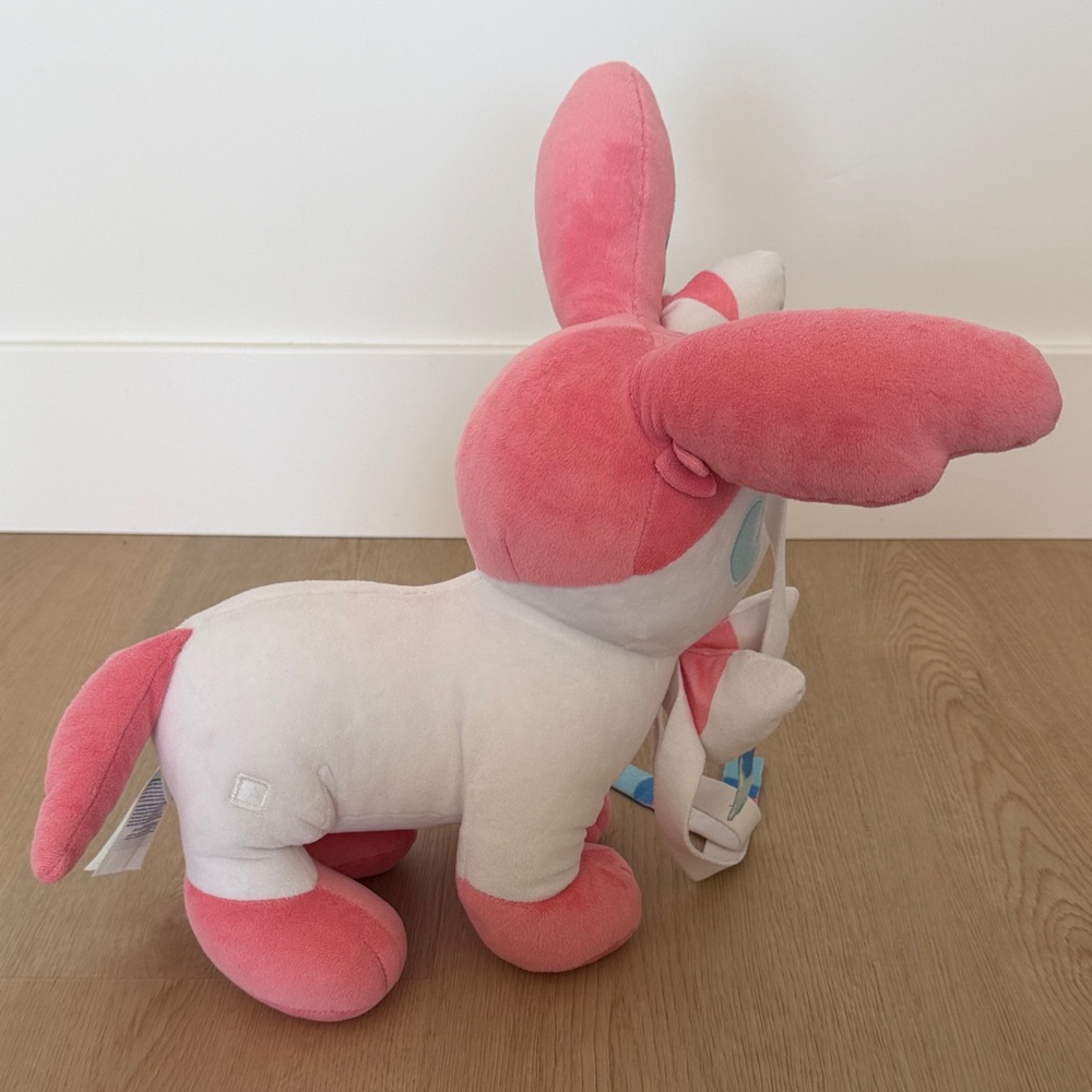 Sylveon Plush Toy - Pokémon-Inspired Stuffed Animal  “Build-A-Bear” - Picture 5 of 7